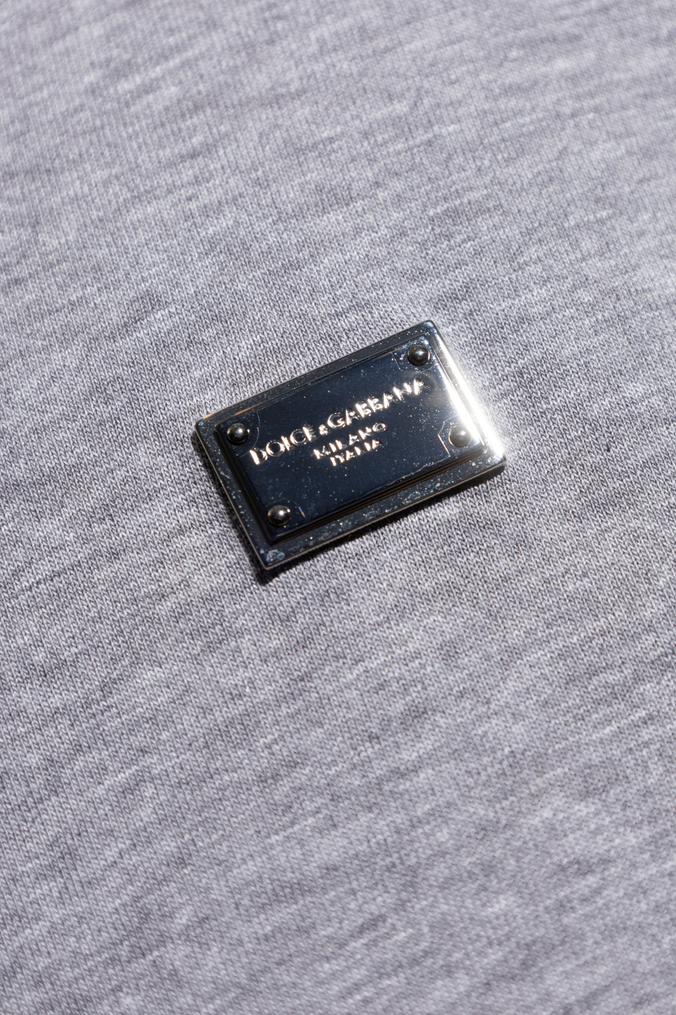 Grey V-neck T-shirt Dolce & Gabbana - Vitkac Canada